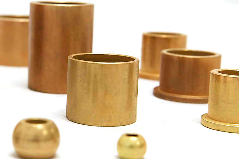 Cojines bronce autolubricados